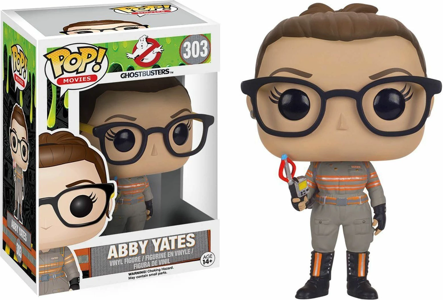 Figurinë koleksionuese Funko POP! Movies Ghostbusters (2016) Abby Yates #303, vinyl