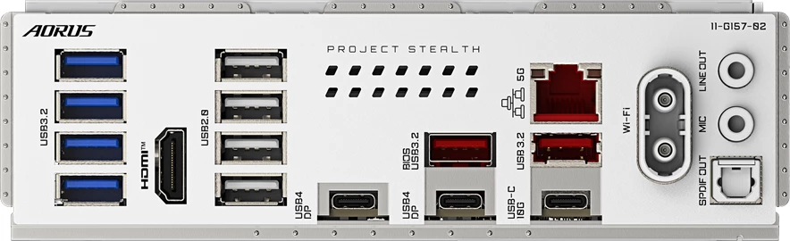 Pllakë amë GIGABYTE X870 AORUS STEALTH ICE, AM5, 4x DDR5, WiFi 7, ATX, e bardhë