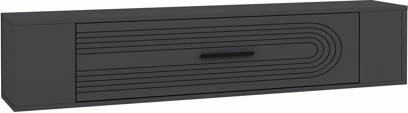 Komodë TV Skye Decor, Restol 3, ngjyrë antracit