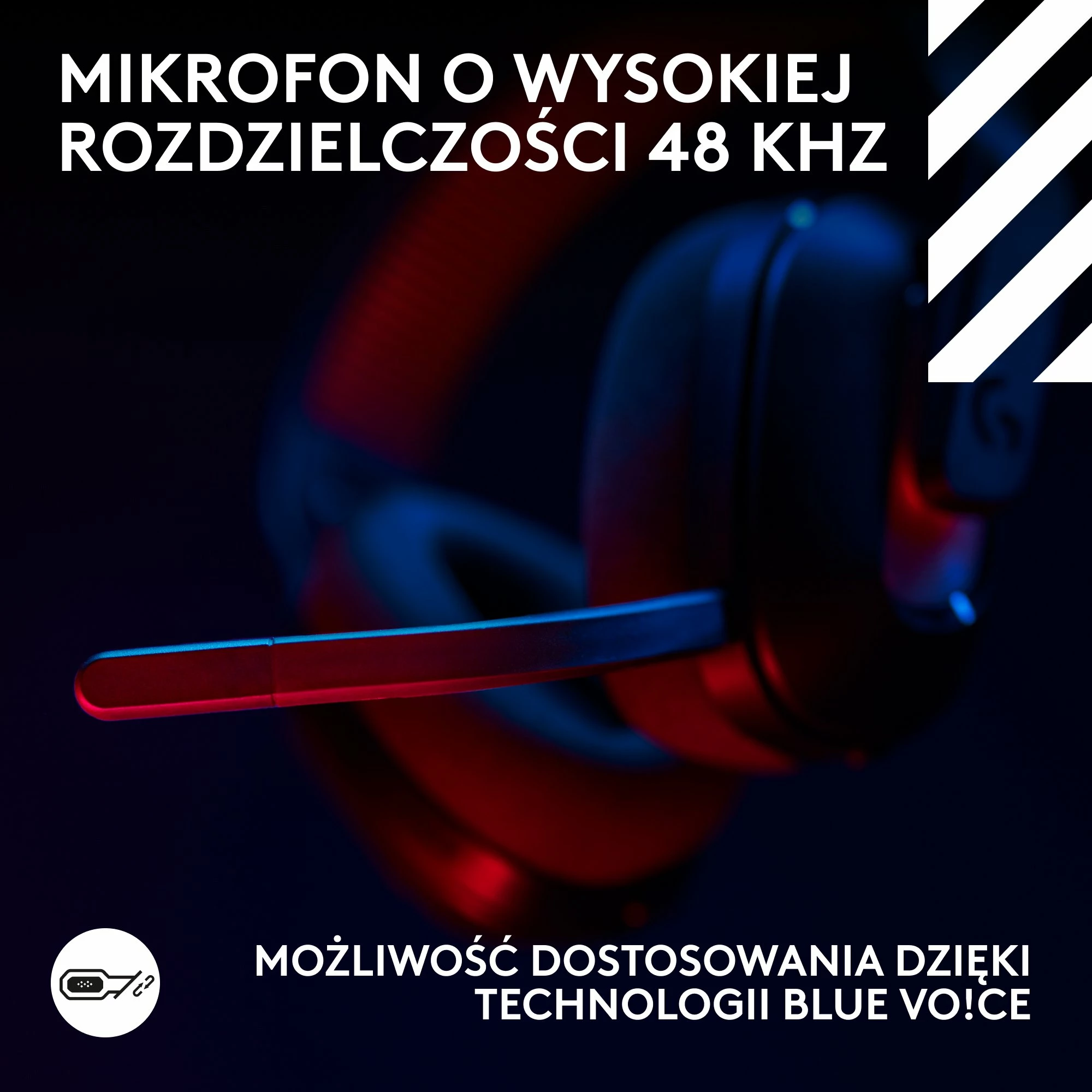 Kufje gaming Logitech Astro A20 X (939-002247), pa kabllo LIGHTSPEED 24-bit, USB-C, RGB, 40mm, me mikrofon, e zezë