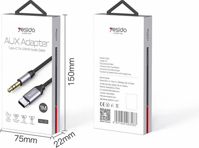 Kabllo Aux To Type-c 1m