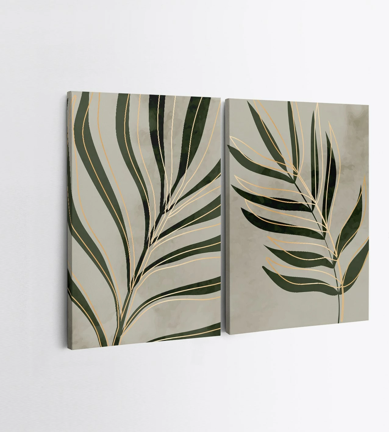 Pikturë dekorative në kanavacë (2 copë), Wallity, 2KNV4344, 50x70cm