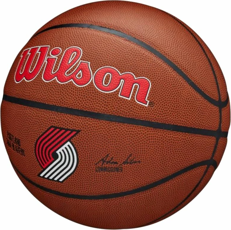 Top Basketbolli Wilson Team Alliance Portland Trail Blazers WTB3100XBPOR [Madhësia: 7]