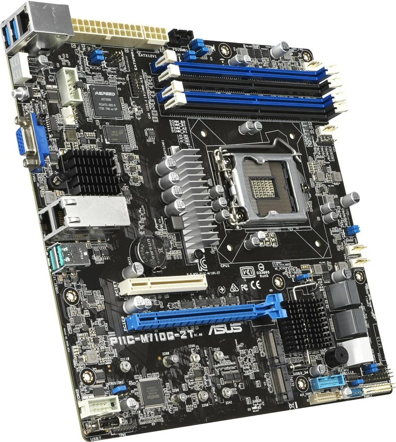 Pllakë amë ASUS P11C-M/10G-2T, LGA 1151 (Socket H4), Mini-ITX