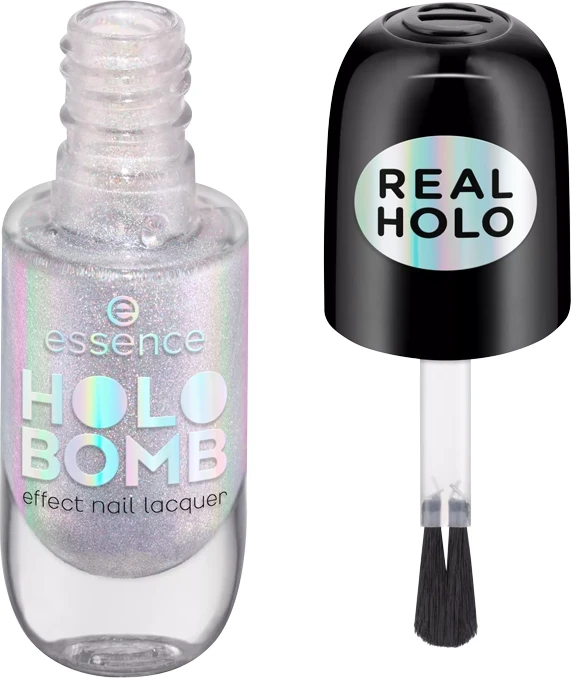 Llak për thonj Essence Holo Bomb, 01, 8ml