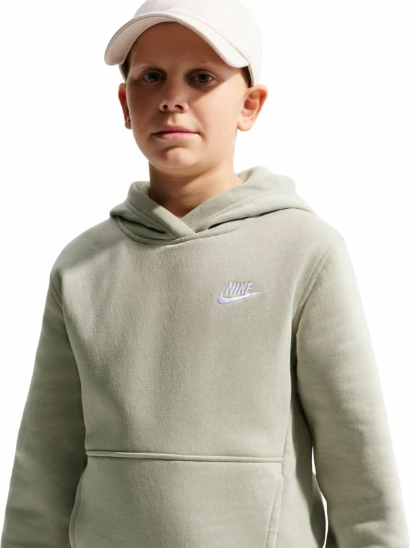 Duks për fëmijë Nike Sportswear Club Fleece FD3000 304, i gjelbër [Madhësia: XL]