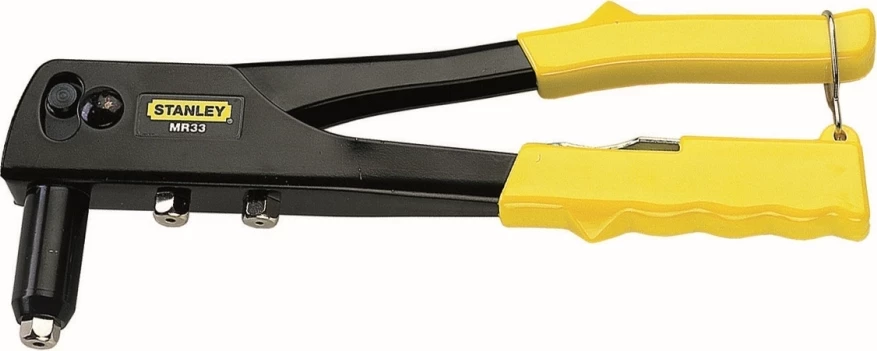 Pincë për nitim Stanley MR33 0-69-833, për nita 3-4 mm, e zezë/verdhë