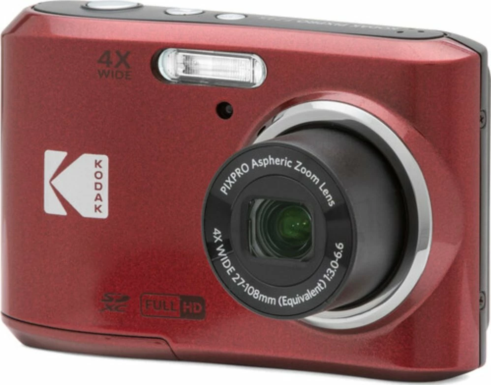 Kamerë digjitale Kodak PIXPRO FZ45 16.4 MP 4x optik Full HD 2.7\", e kuqe