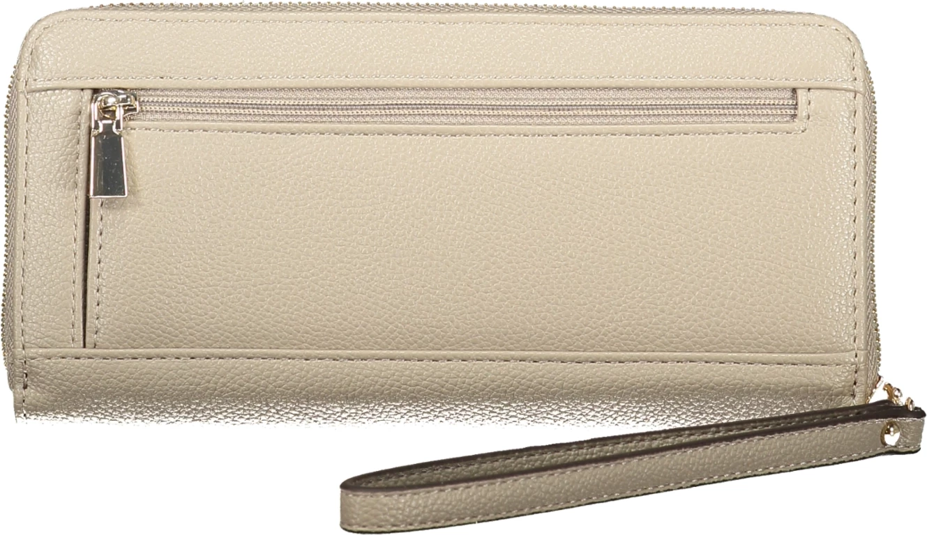 Portofol për femra GUESS JEANS, bezhë