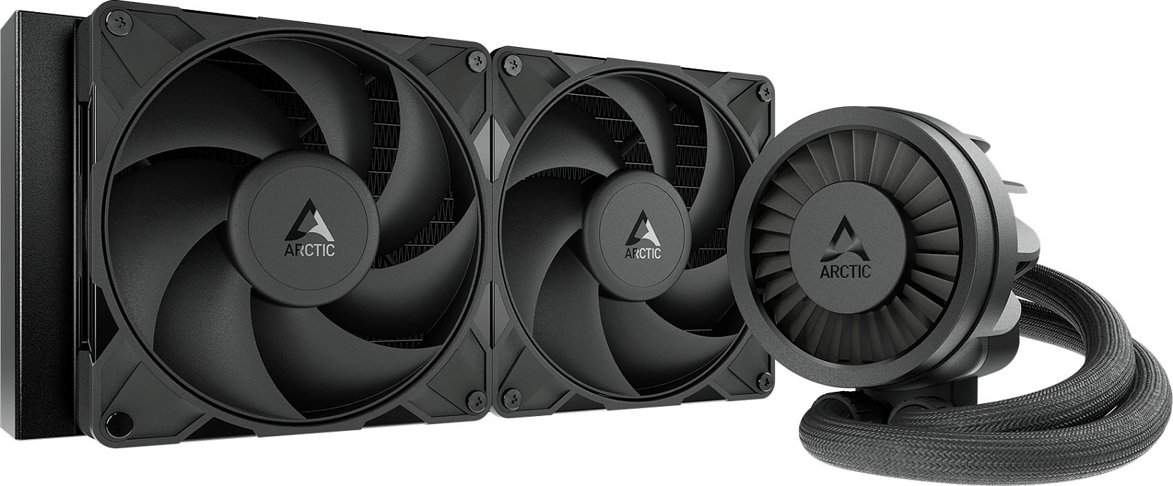Ftohës me lëng ARCTIC Liquid Freezer III Pro 280, 2x120mm, i zi