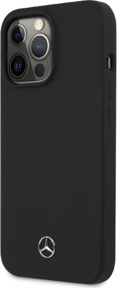 Mbështjellës Mercedes Silicone Line MagSafe për iPhone 13/13 Pro, i zi