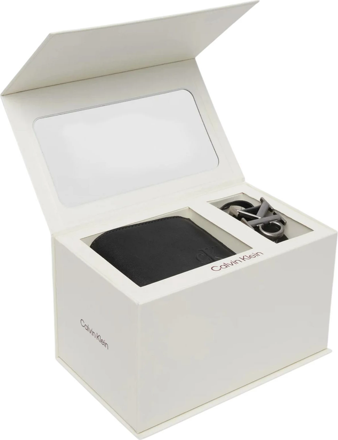 Portofol për meshkuj Calvin Klein LV04D0017G, i zi