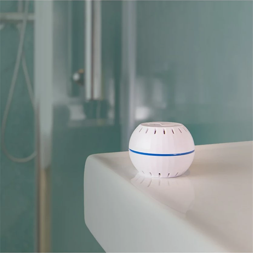 Sensor temperature dhe lagështie Shelly Wave H&T, wireless, i bardhë