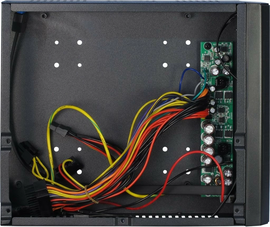Kasë Inter-Tech JX-500 Mini-ITX, USB 3.0, e zezë