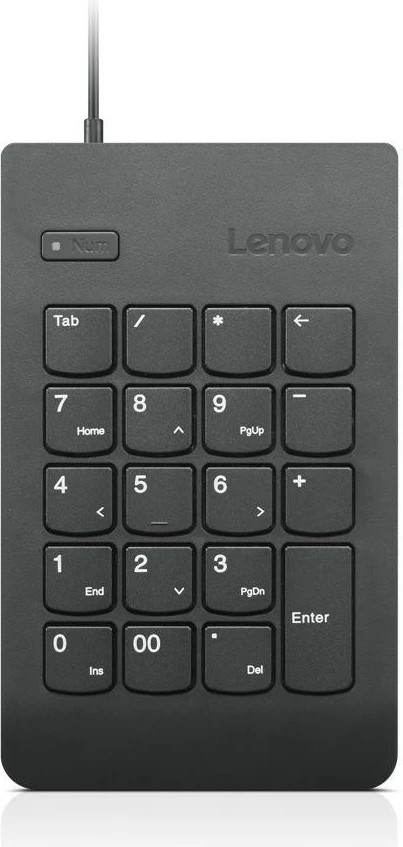 Tastierë numerike Lenovo KBD_BO Num Keypad 1, USB, 1 m, e zezë