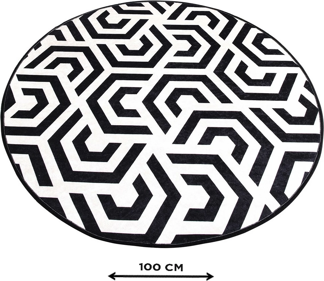 Tapet banje Mijölnir, Line Djt, shumëngjyrësh, 100 cm