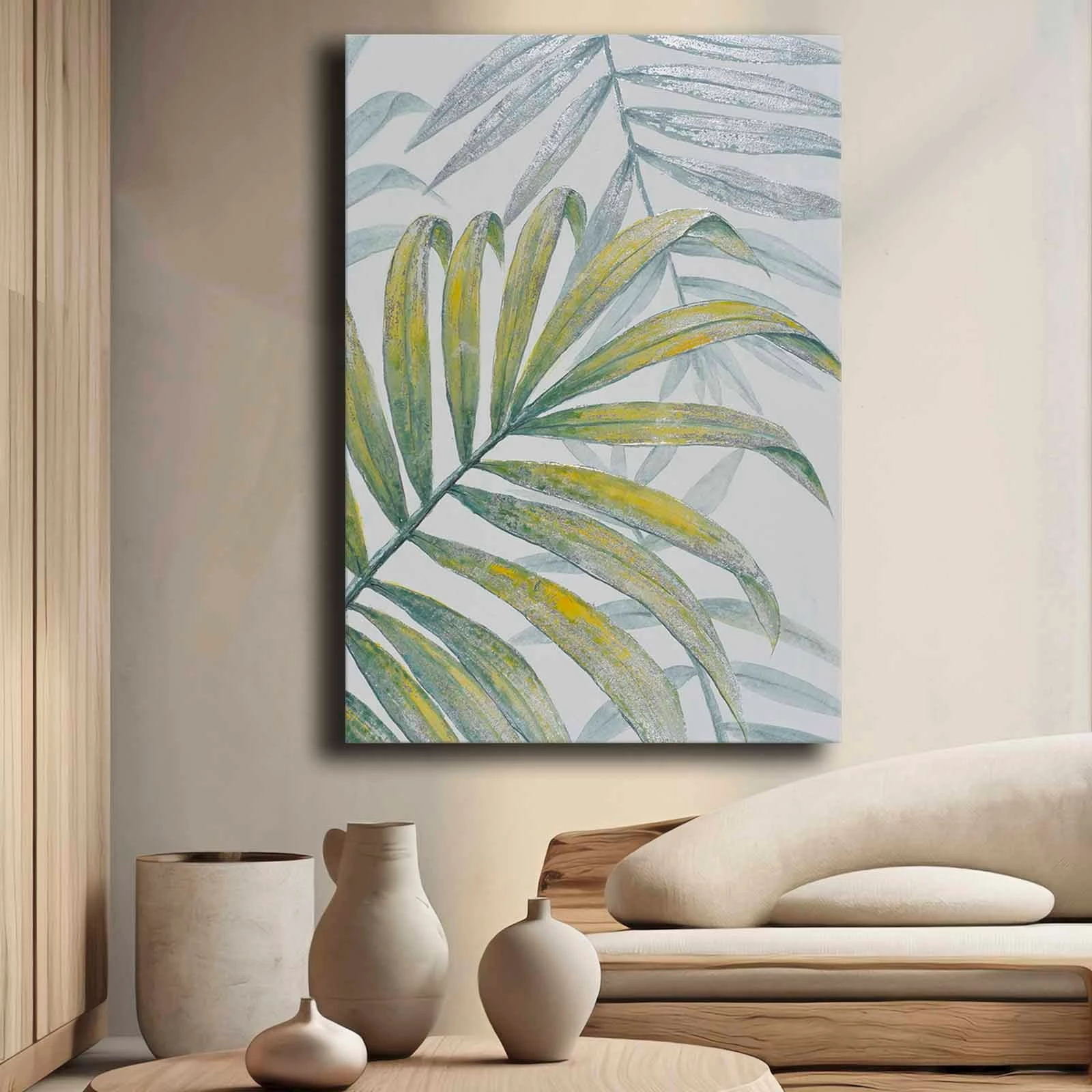 Pikturë dekorative në kanavacë Wallity, shumëngjyrëshe, 70x100cm
