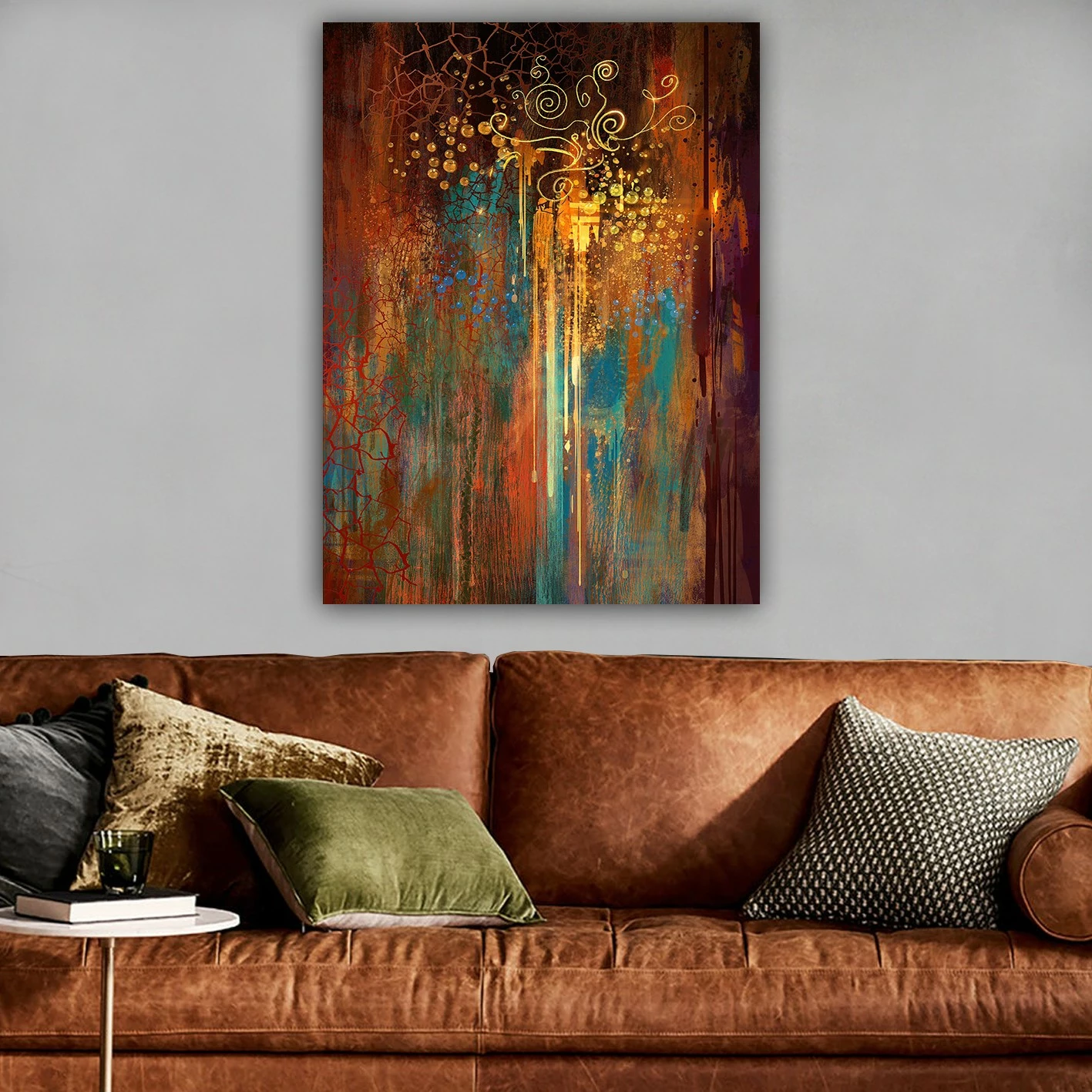 Pikturë dekorative në kanavacë, shumëngjyrëshe, 70x100cm, Wallity, 221709259_70100