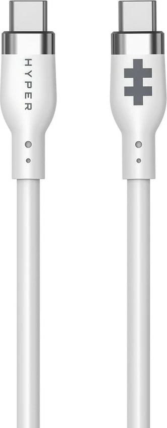 Kabllo USB-C Targus 1.5m, silikon, 60W, e bardhë