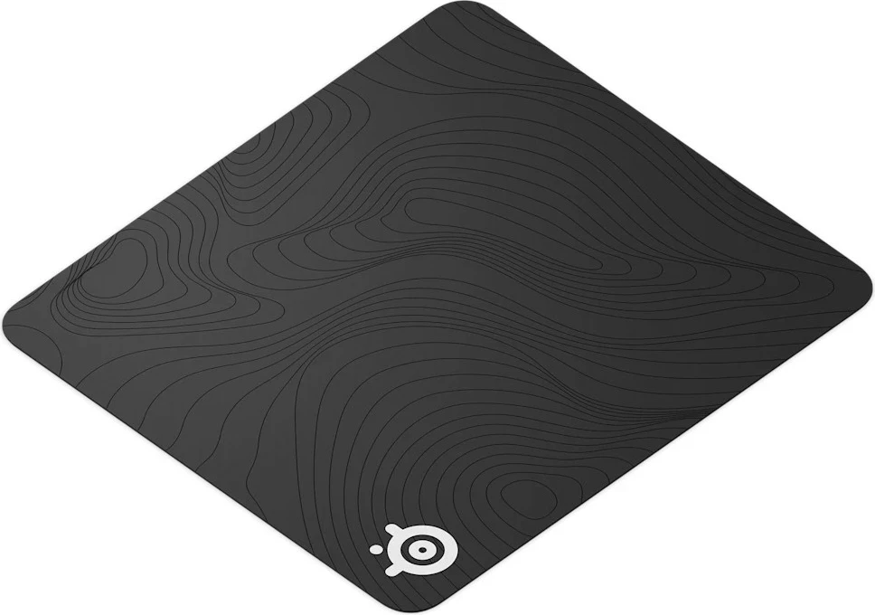 Mauspad SteelSeries QcK L Topographic, 45x40 cm, 2 mm, gri