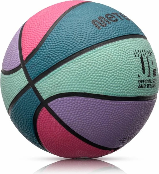 Top basketbolli për fëmijë Meteor, shumëngjyrësh [Madhësia: Standarde]
