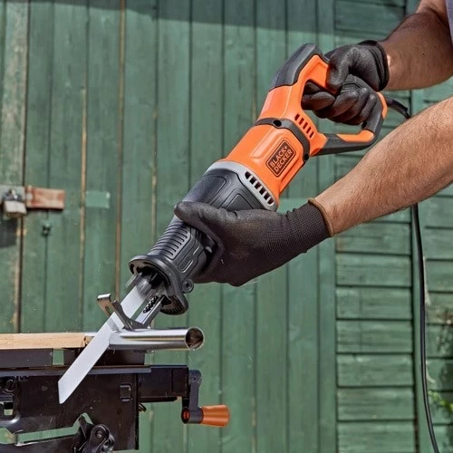 Sharrë reciproke BLACK+DECKER BES301, 750 W, Portokalli