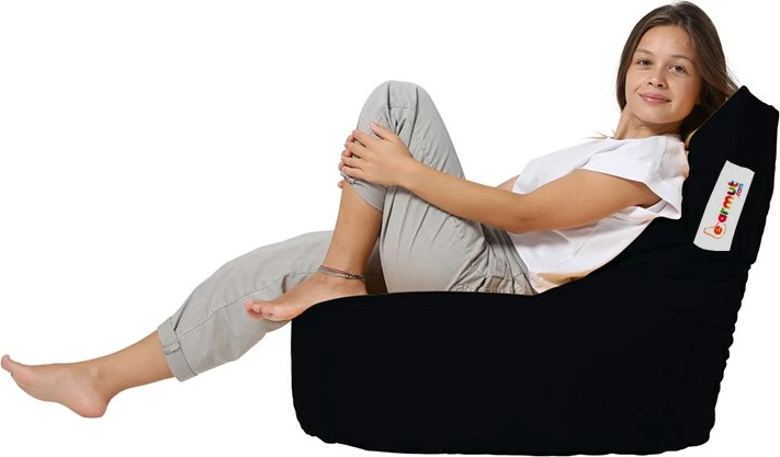 Qese ulëse për kopsht, ngjyrë e zezë, Atelier del Sofa, Baton v2