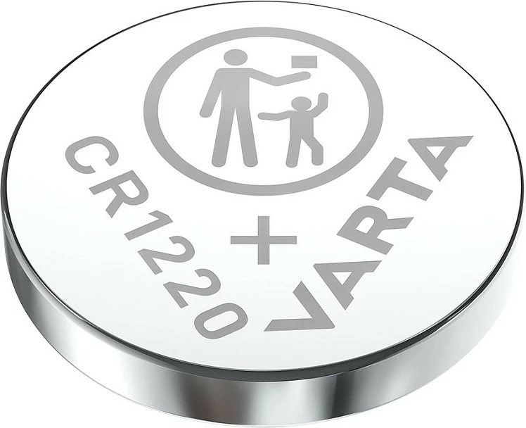 Bateri VARTA CR1220, 3V litium, 35mAh, metalike