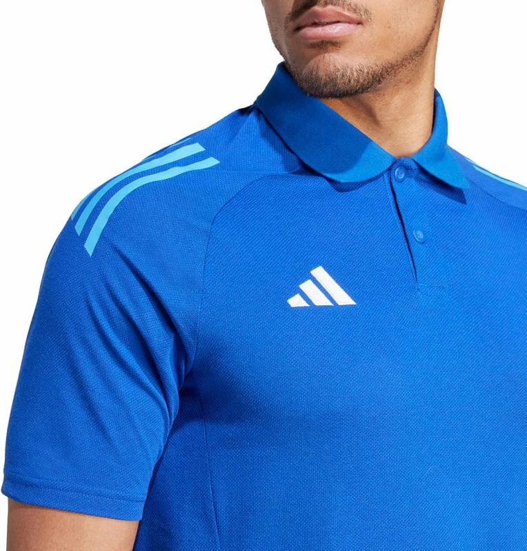 Maicë polo për meshkuj adidas, blu [Madhësia: XS]