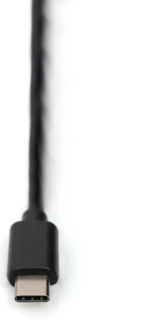 Adapter USB Type-C Digitus, 1 m, DB-9, Ngjyrë e zezë