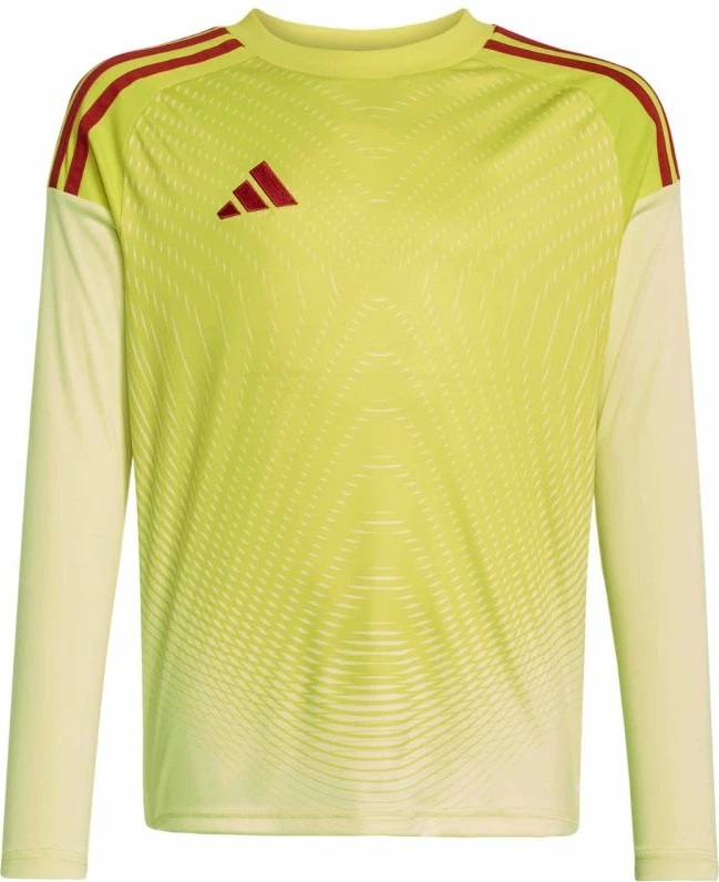 Fanellë portieri për fëmijë adidas, e verdhë dhe e kuqe