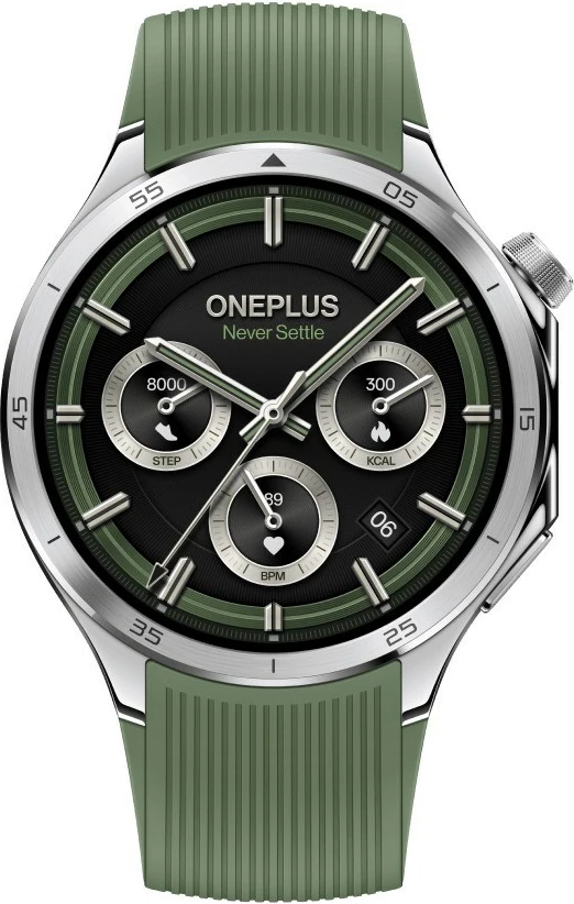 Smartwatch OnePlus Watch 3, 32 GB, Ekran 1.5", Gjelbër