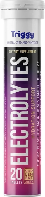 Vitamina Electrolytes – Elektrolite për Hidratim dhe Sport (20 tableta eferveshente)