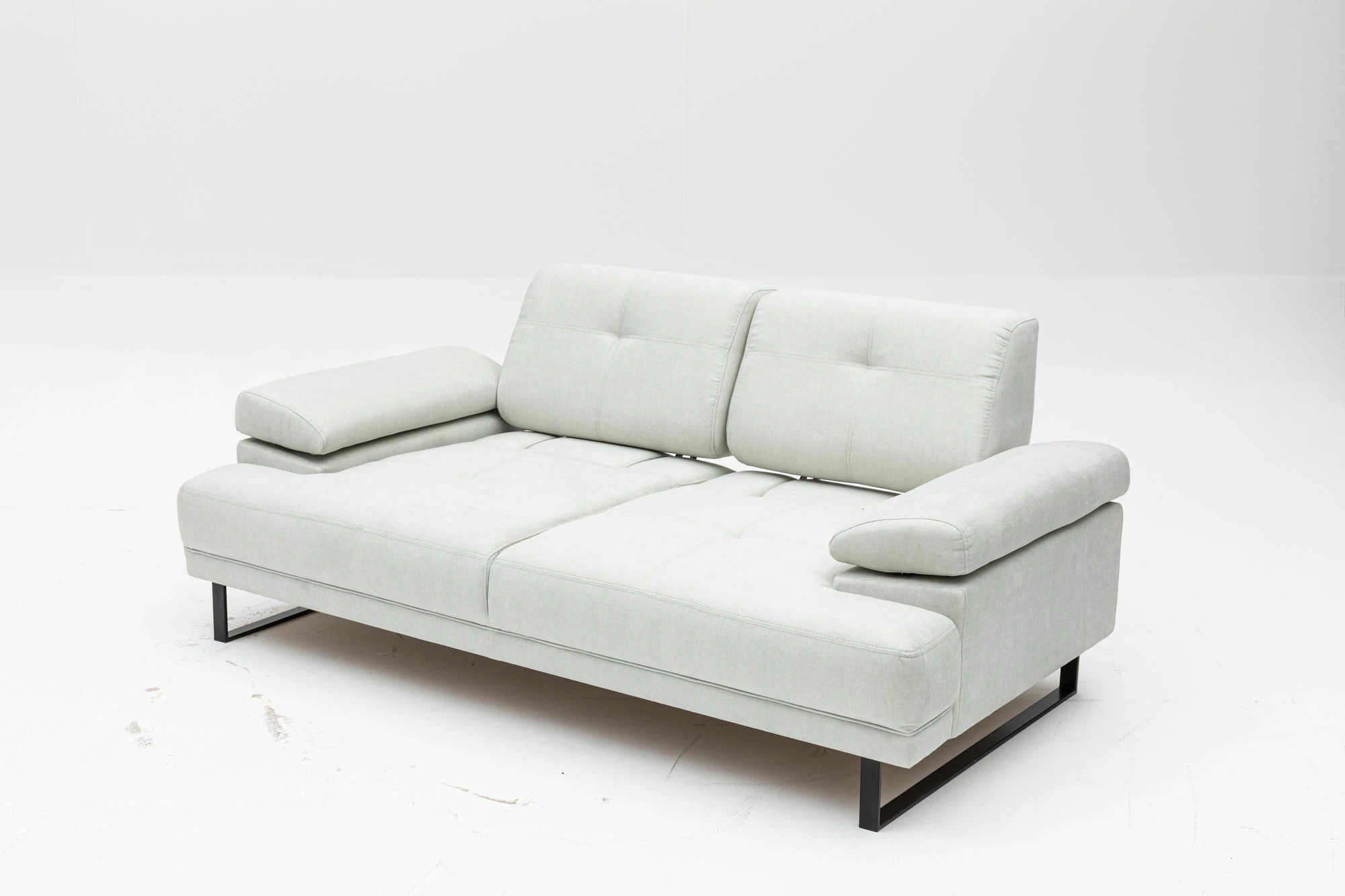 Divan-krevat dy ulëshe, Atelier del Sofa, Mustang, i bardhë