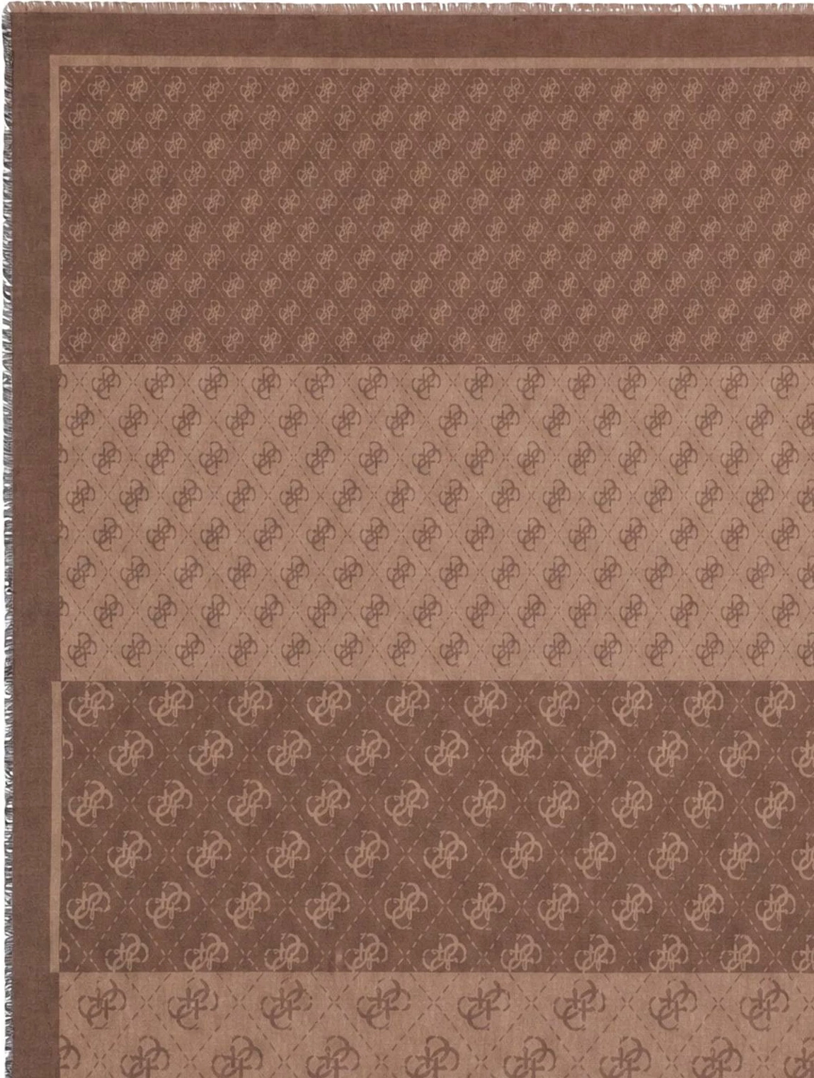 Shall për femra Guess Lindsey Jacquard AW5526 VIS03, kafe