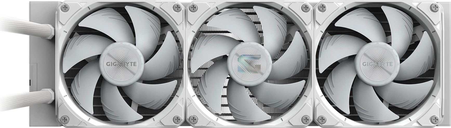 Ftohës CPU me ujë AiO Gigabyte Gaming 360 ICE, radiator 360mm, 3x120mm RGB, TDP 300W, i bardhë
