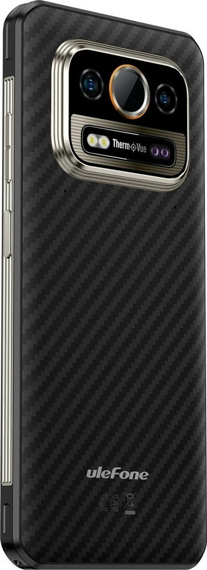 Celular Ulefone Armor 25T 4G, 6/256GB, IP69K, Thermal Vision, Frost Black