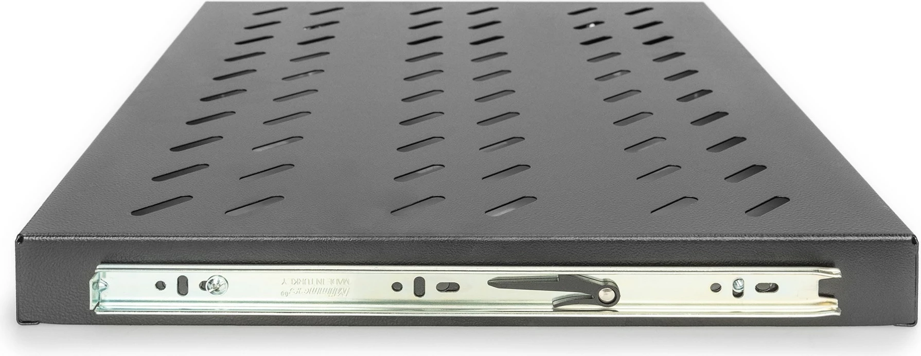 Raft i lëvizshëm Digitus 1U 19 inç, 25kg, i zi