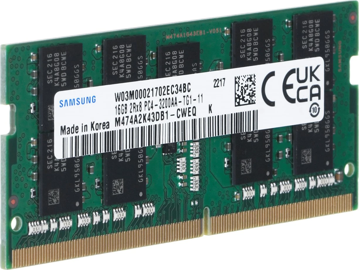 Kartë memorie Samsung SO-DIMM ECC, 16GB, DDR4