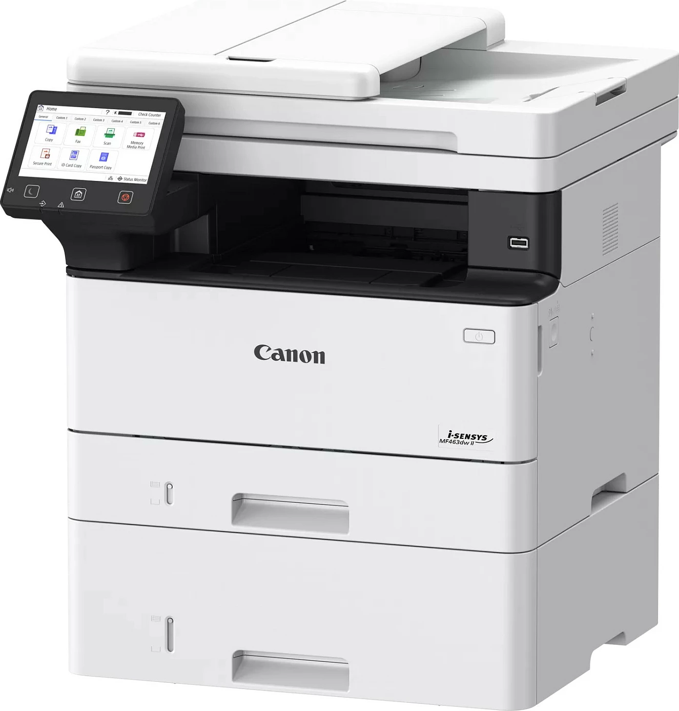 Printer multifunksional Canon i-SENSYS MF463dw II, laser mono, A4, duplex, Wi‑Fi/Ethernet, bardhë/zi