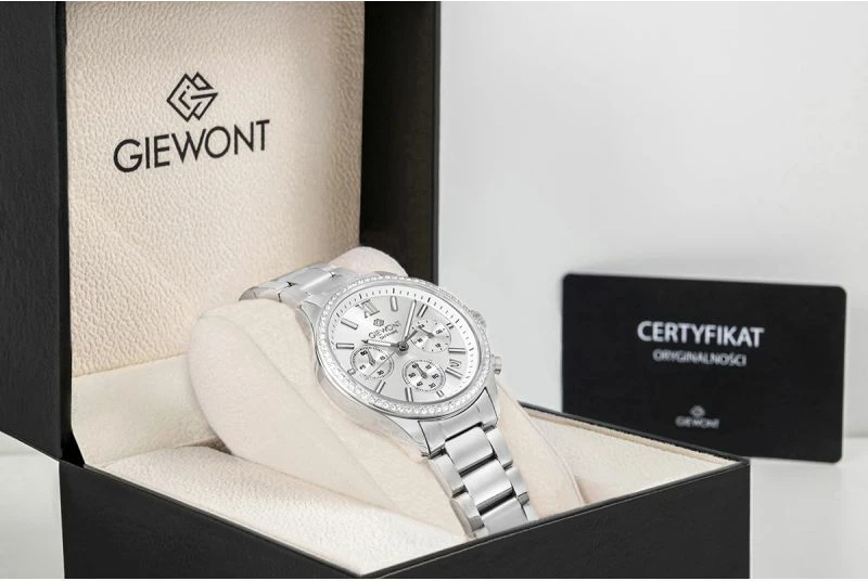 Orë dore femrash Giewont GW3670-B1, argjend