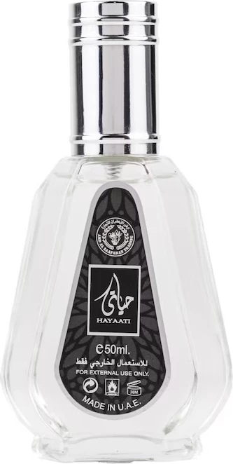 Eau de Parfum për meshkuj Ard al Zaafaran Hayaati 50ml