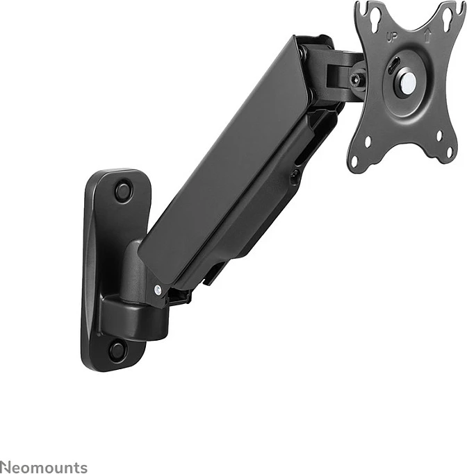 Mbajtëse muri për monitor/TV Neomounts WL70-440BL11, gas spring, full motion, 17-32 inç, e zezë