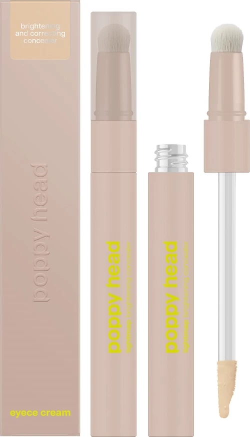 Korrektor nën sy për femra Poppy Head Eyece Cream Brightening-Correcting 05 Sunset Sorbet, 1 art