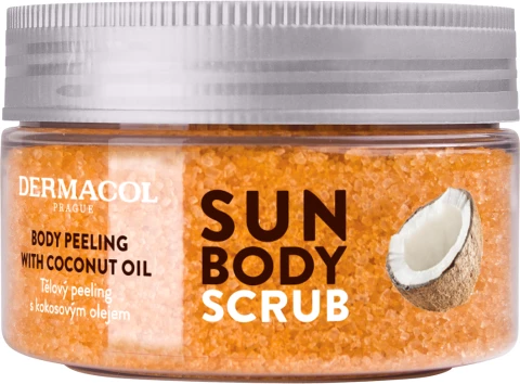 Skrab trupi Dermacol Sun, 200g