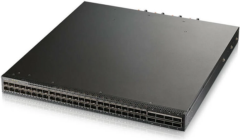 Switch Zyxel CX4800-56F, i menaxhueshëm L3, 10G, 1U rack, i zi