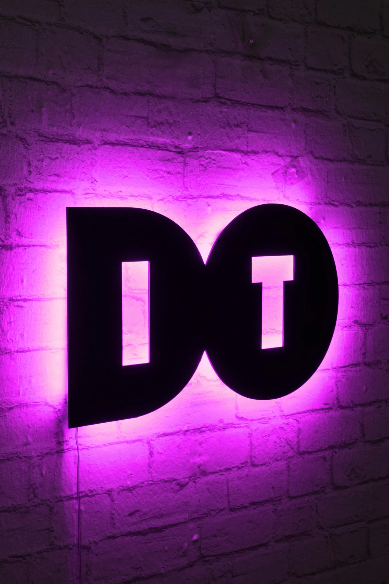 Dritë dekorative LED Wallity, Do It, rozë