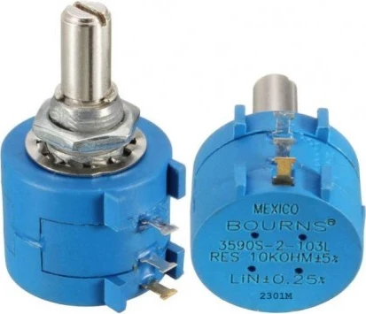 Potenciometër 1K Ohm 3590S-2 B1K