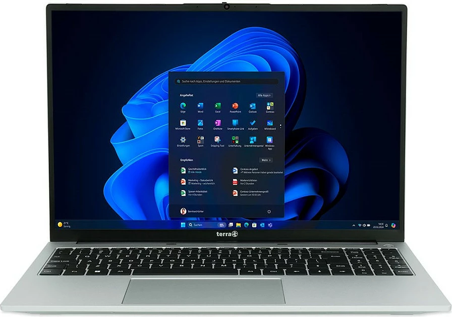 Laptop Terra TERRA MOBILE 1610A, Ryzen 7 7730, 16GB RAM Memorje, 512GB SSD, 16" WUXGA, aluminium