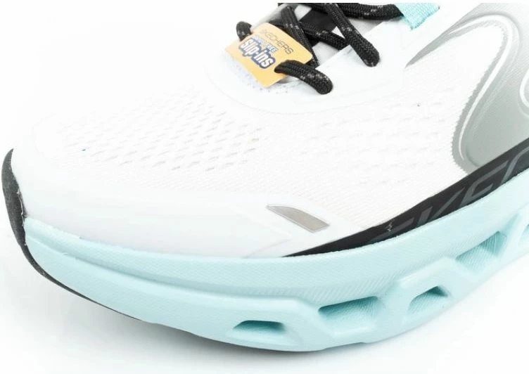 Atlete për meshkuj Skechers, të bardha e blu